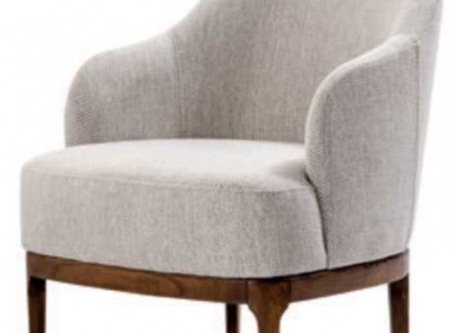 Modern living room armchair luxury design gray color lounge club gray